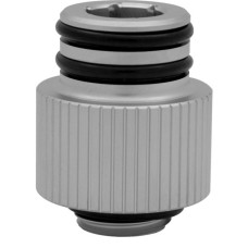 EKWB EK-Quantum Torque Push-In Adapter M 14 - Satin Titanium, Verbindung(titan)