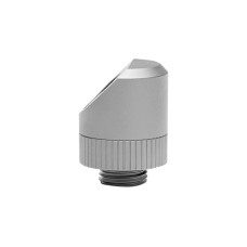 EKWB EK-Quantum Torque Rotary 45° - Satin Titanium, Verbindung(silber)