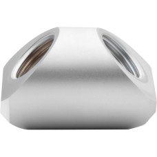 EKWB EK-Quantum Torque Static FF 90° - Satin Titanium, Verbindung(titan)