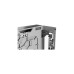 EKWB EK-Quantum Torsion A60 - Silver Limited Edition, Tower-Gehäuse(silber, Tempered Glass)