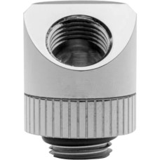 EKWB EK-Torque Angled 45° - Nickel, Verbindung(silber)
