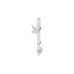 ENDORFY Atlas Single Onyx White, Monitorhalterung(weiß)