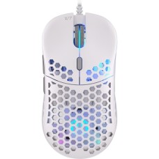 ENDORFY LIX Onyx White, Gaming-Maus(weiß/grau)