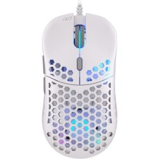 ENDORFY LIX Plus Onyx White, Gaming-Maus(weiß/grau)