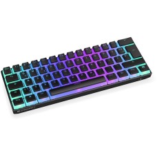 ENDORFY Thock Compact Wireless Pudding, Gaming-Tastatur(schwarz, DE-Layout, Kailh Box Black)