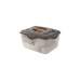 Easy Camp Cerf Picknick-Box L, Geschirr(grau/weiß, 30-teilig, Modell 2023)