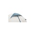 Easy Camp Kuppelzelt Ibiza 400 Light Grey(hellgrau/blau, mit Tunnel-Vorbau, Modell 2024)