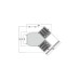 Easy Camp Tunnelzelt Alicante 600 Twin Light Grey(hellgrau/blau, Modell 2024)