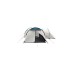 Easy Camp Tunnelzelt Alicante 600 Twin Light Grey(hellgrau/blau, Modell 2024)