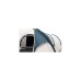 Easy Camp Tunnelzelt Alicante 600 Twin Light Grey(hellgrau/blau, Modell 2024)
