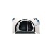 Easy Camp Tunnelzelt Menorca 500 Light Grey(hellgrau/blau, Modell 2024)