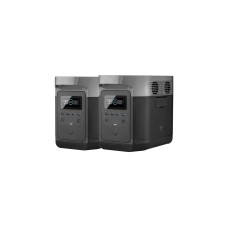 EcoFlow DELTA 2, tragbare Powerstation(schwarz, 1.024 Wh, X-boost 2.700W, LFP-Akku)