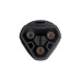 EcoFlow Kabel für externe Batterie(schwarz, 0,75 Meter, für EcoFlow DELTA Pro)
