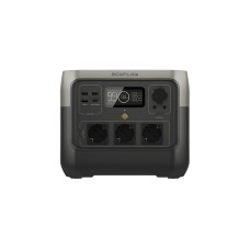 EcoFlow RIVER 2 Pro, tragbare Powerstation(schwarz/grau, 768Wh, X-boost 1.600W, LFP-Akku)