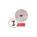 Einhell Akku-Bohrschrauber-Set TE-CD 18/40 Li +69, 18Volt(rot/schwarz, 2x Li-Ion-Akku 2,0Ah, 69-teiliges Zubehör)