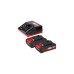 Einhell Akku-Bohrschrauber TE-CD 18/2 Li Kit(rot/schwarz, 2x Li-Ionen Akku 1,5Ah, Koffer)