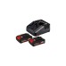 Einhell Akku-Bohrschrauber TE-CD 18/40-1 Li, 18Volt(rot/schwarz, 2x Li-Ion-Akku 1,5Ah, im Koffer)