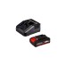 Einhell Akku-Fugenreiniger GE-CC 18Li Kit, 18Volt(rot/schwarz, Li-Ionen-Akku 2,0Ah)