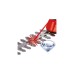 Einhell Akku-Grasschere/ -Strauchschere GE-CG 18 Li-Solo, 18Volt(rot/schwarz, ohne Akku und Ladegerät)