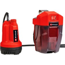 Einhell Akku-Klarwasserpumpe GE-SP 18 Li - Solo, Tauch- / Druckpumpe(rot/schwarz, ohne Akku und Ladegerät)