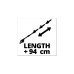 Einhell Akku-Multifunktionswerkzeug GE-HC 18Li T Kit, 18 Volt, Hochentaster(rot, Li-Ion-Akku 3,0Ah)