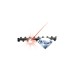 Einhell Akku-Multifunktionswerkzeug GE-HC 18Li T Kit, 18 Volt, Hochentaster(rot, Li-Ion-Akku 3,0Ah)