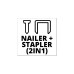 Einhell Akku-Nagler TE-CN 18 Li - Solo, 18Volt(rot/schwarz, ohne Akku und Ladegerät)
