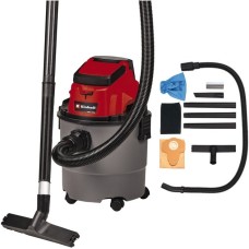 Einhell Akku-Nass-/Trockensauger TC-VC 18/15 Li-Solo(grau/rot, ohne Akku und Ladegerät)