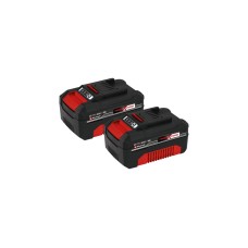 Einhell Akku Power-X-Change Twinpack 18V 4,0 Ah CB 1(rot/schwarz, 2 Stück, Outlet)