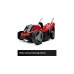 Einhell Akku-Rasenmäher GE-CM 18/33 Li Kit, 18Volt(rot/schwarz, Li-Ionen Akku 4,0Ah)