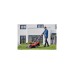 Einhell Akku-Rasenmäher GE-CM 36/33 Li(rot/schwarz, 2x Li-Ionen Akku 2,5Ah)