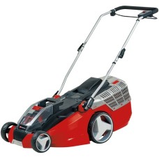 Einhell Akku-Rasenmäher GE-CM 43 Li M Kit, 18Volt(rot/schwarz, 2x Li-Ionen Akku 4,0Ah)