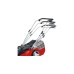 Einhell Akku-Rasenmäher GE-CM 43 Li M Kit, 18Volt(rot/schwarz, 2x Li-Ionen Akku 4,0Ah)