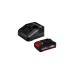 Einhell Akku-Rasentrimmer GC-CT 18/24 Li(rot/schwarz, Li-Ion Akku 2,0Ah)
