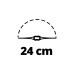 Einhell Akku-Rasentrimmer GC-CT 18/24 Li P(rot/schwarz, Li-Ionen Akku 1,5Ah)