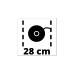 Einhell Akku-Rasentrimmer GE-CT 18/28 Li TC - Solo, 18Volt(rot/schwarz, ohne Akku und Ladegerät)