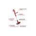 Einhell Akku-Rasentrimmer GE-CT 18/30 Li - Solo, 18Volt(rot/schwarz, ohne Akku und Ladegerät)