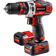 Einhell Akku-Schlagbohrschrauber TE-CD 12/1 Li-i(rot/schwarz, 2x Li-Ionen Akku 2,0Ah)