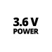 Einhell Akkuschrauber TE-SD 3,6 Li Kit, 3,6Volt(rot/schwarz, Li-Ionen Akku 1,5Ah)