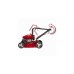 Einhell Benzin-Rasenmäher GC-PM 40/2 S(rot/schwarz, mit Hinterradantrieb)