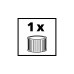 Einhell Dual-Staub-Filtersystem 2351250(2-teilig)