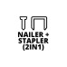 Einhell Elektrotacker TC-EN 20 E(rot/schwarz)
