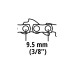 Einhell Ersatzkette 20cm, Sägekette(1,1mm 33T 3/8