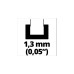 Einhell Ersatzschwert 4500332, für Elektro-Kettensägen GH-EC 2040, GE-EC 2240, Sägeschwert(40cm)