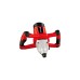 Einhell Farb-Mörtelrührer TE-MX 1600-2 CE, Rührwerk(rot/schwarz, 1.600 Watt)