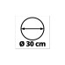 Einhell Flächenreiniger 4144015, Waschbürste(rot/schwarz, für TC-HP / TE-HP, Outlet)