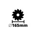 Einhell Handkreissäge TC-CS 1250(rot/schwarz, 1.250 Watt)