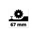 Einhell Handkreissäge TC-CS 1410(rot/schwarz, 1.410 Watt)