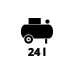 Einhell Kompressor TC-AC 200/24/8 OF(rot/schwarz, 1.200 Watt)