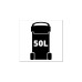 Einhell Kompressor TC-AC 240/50/10 OF(rot/schwarz, 1.500 Watt)